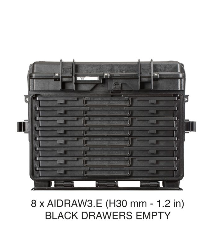 Waterproof Container with Drawers 5140.B.2A2R - Explorer Cases